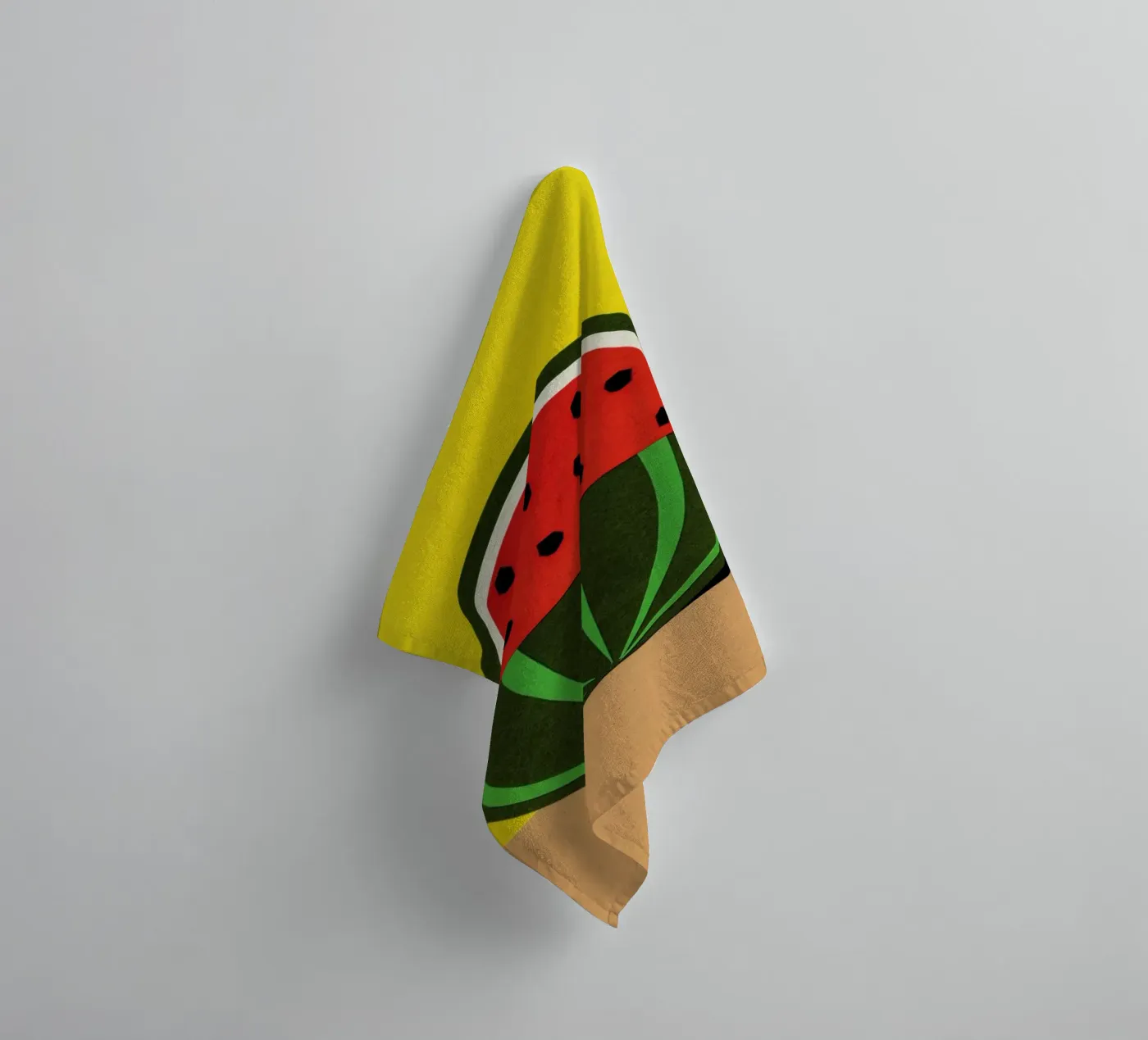 Three Quarter Melon badhanddoek van Rosi Feist