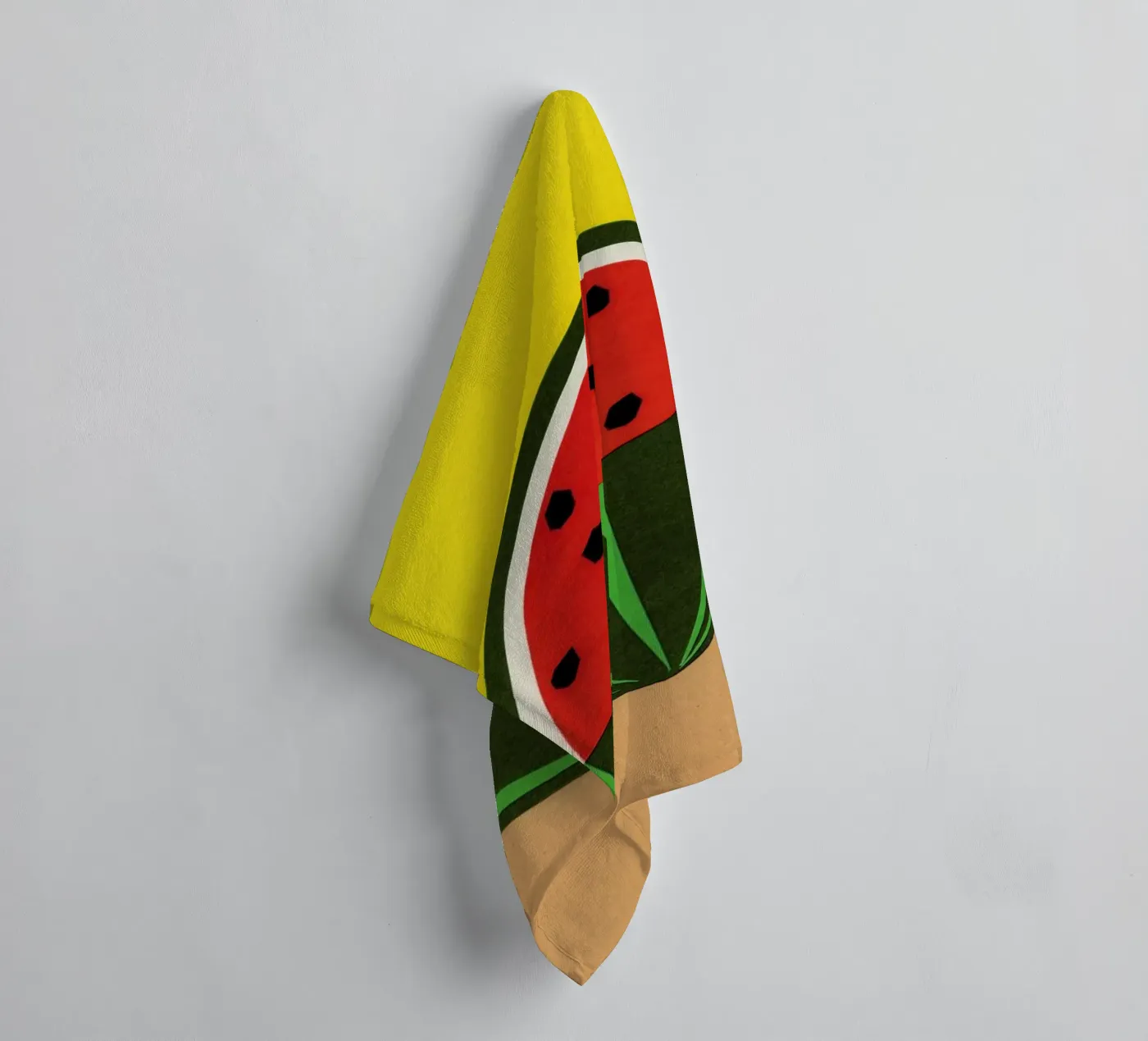 Three Quarter Melon badhanddoek van Rosi Feist