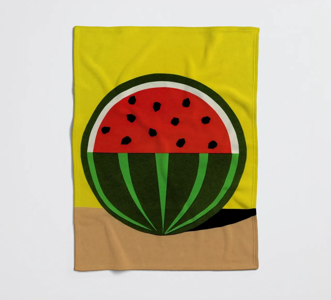 Three Quarter Melon fleecedeken van Rosi Feist