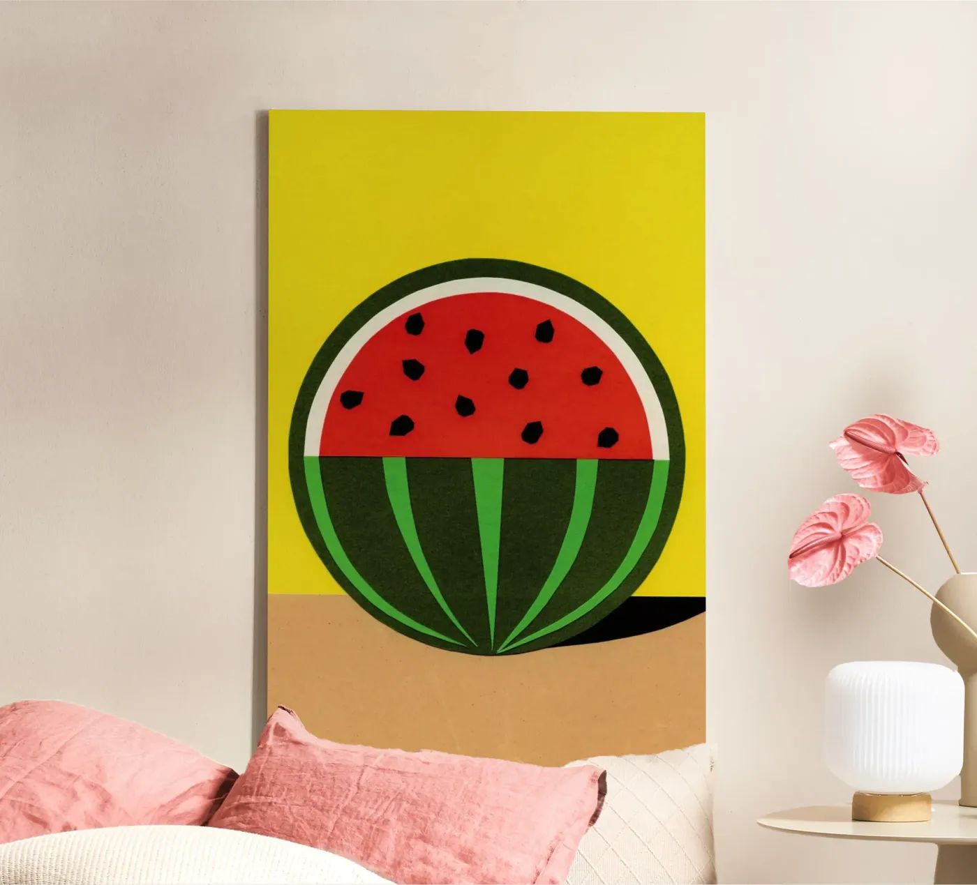 Three Quarter Melon tela da Rosi Feist