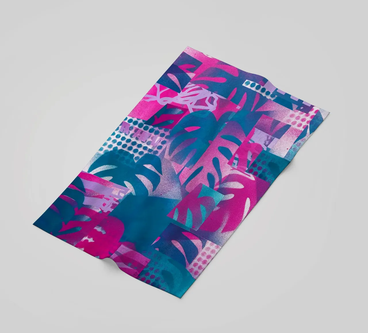 Miami Vibes Monstera telo mare da Kim Hubball Studio