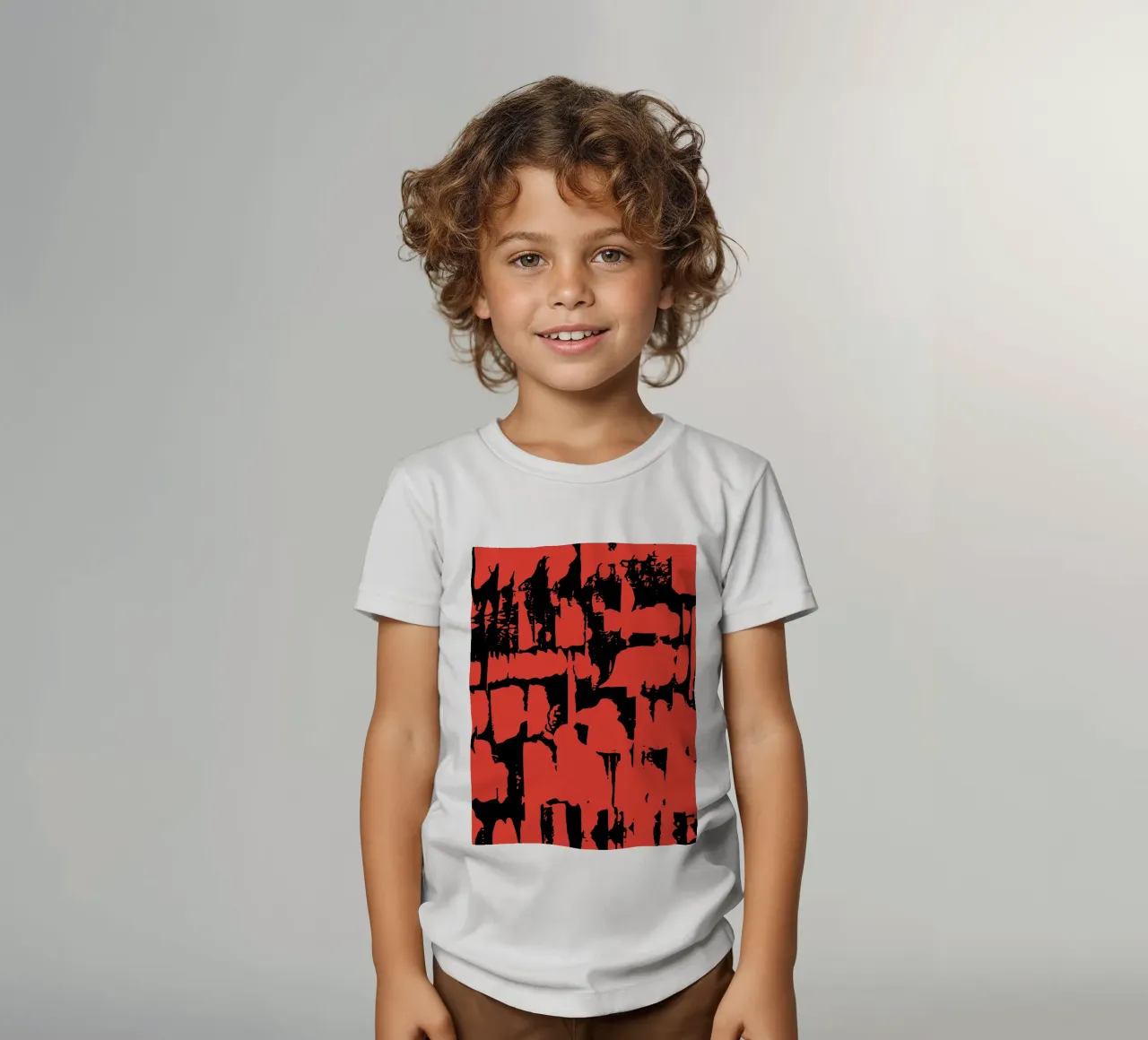 Modello grunge t-shirt bambini da Kim Hubball Studio