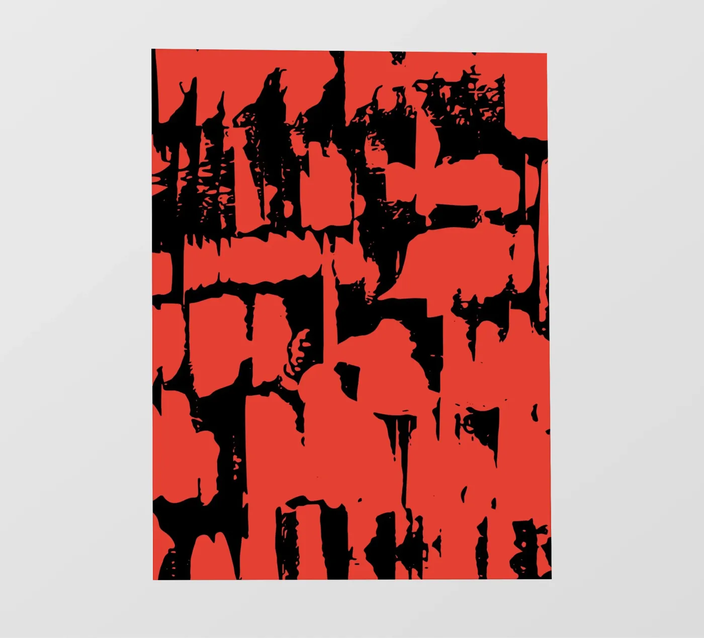 Grunge-patroon backlit folie van Kim Hubball Studio