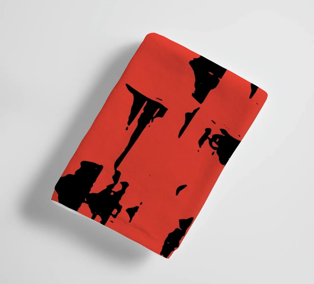 Grunge Pattern towel by Kim Hubball Studio