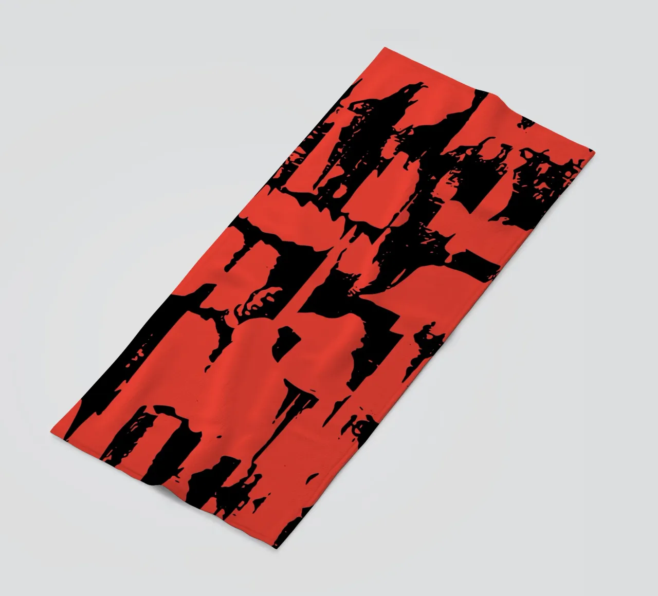 Modello grunge telo mare da Kim Hubball Studio