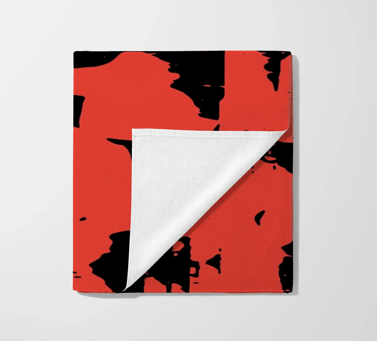 Modello grunge telo mare da Kim Hubball Studio