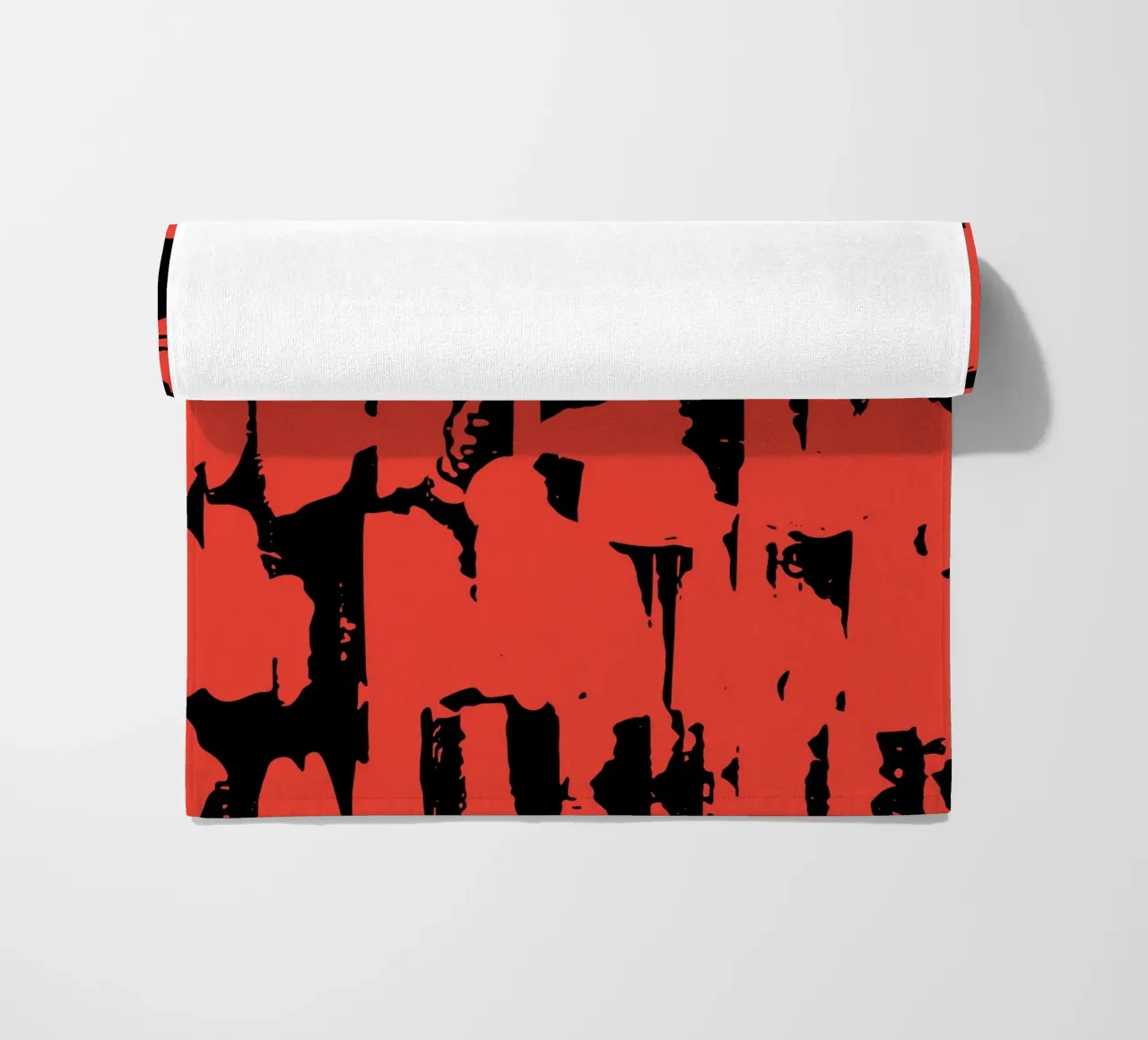 Modello grunge telo mare da Kim Hubball Studio