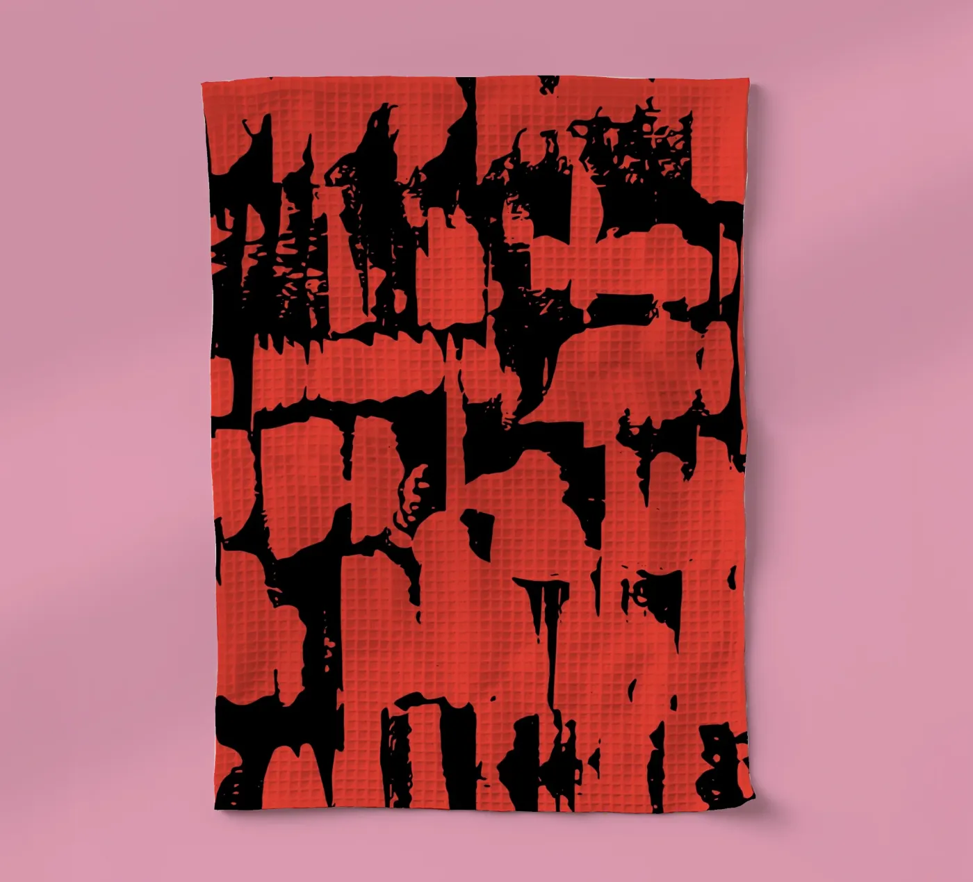 Grunge Pattern Geschirrtuch von Kim Hubball Studio