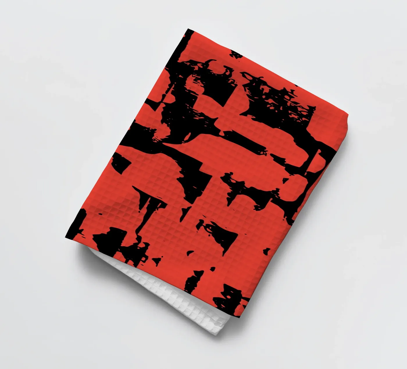 Grunge Pattern Geschirrtuch von Kim Hubball Studio