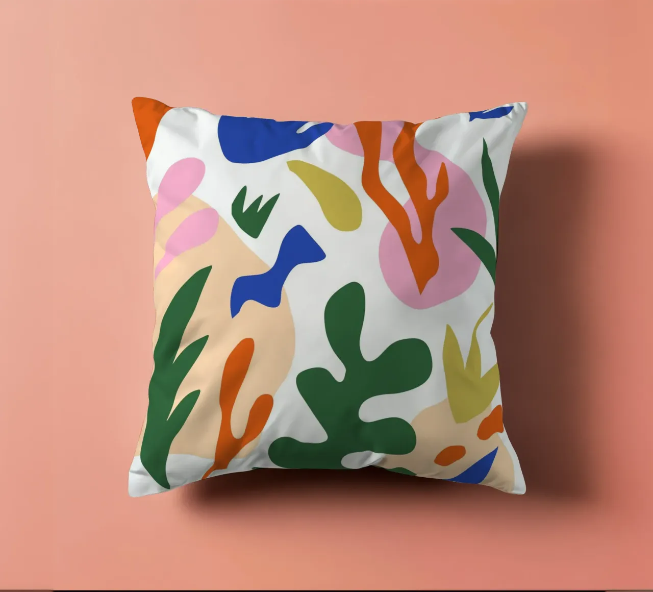 Matisse Beach Vibes cuscino da Kim Hubball Studio