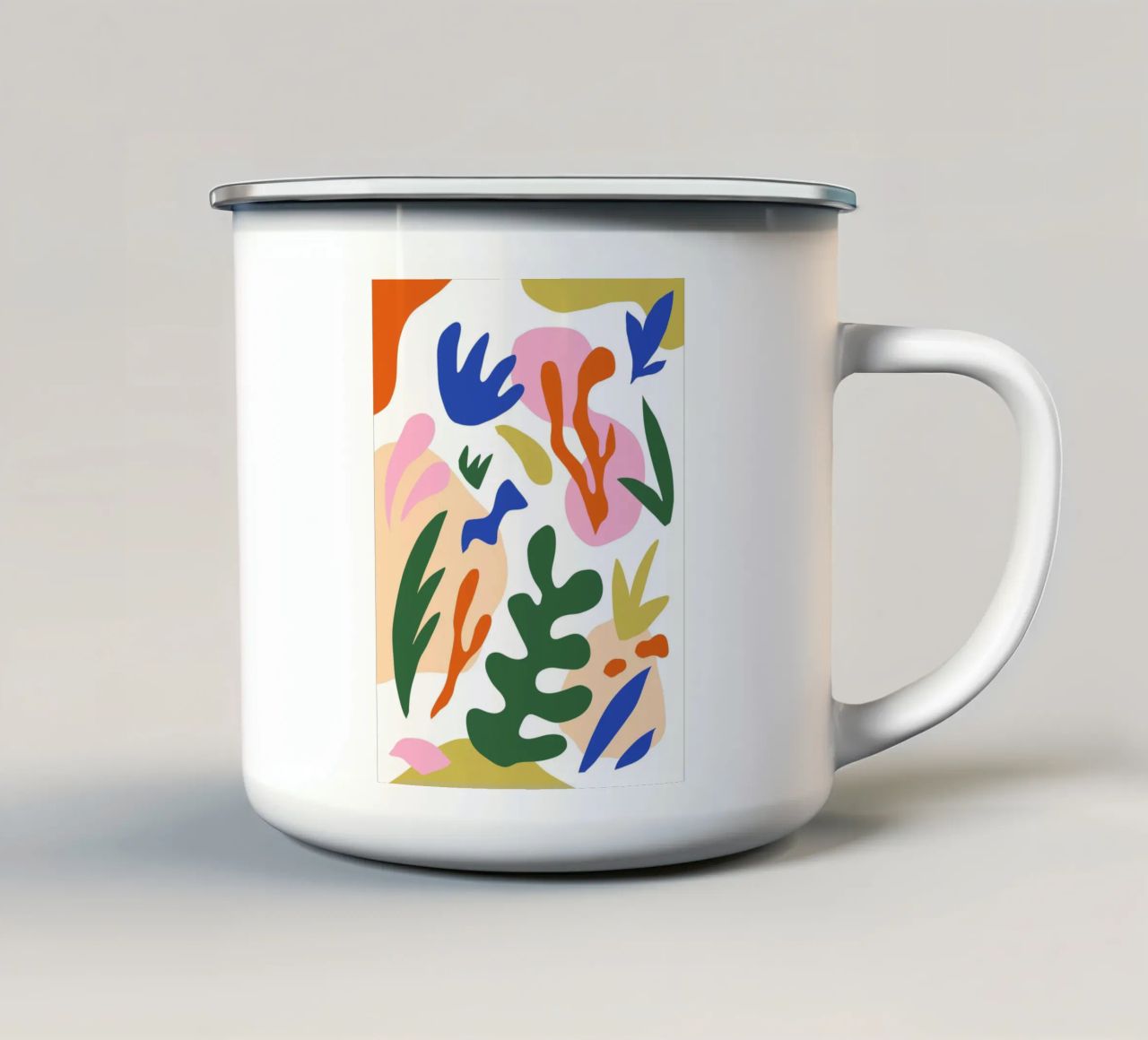 Matisse Beach Vibes tazza in smalto da Kim Hubball Studio