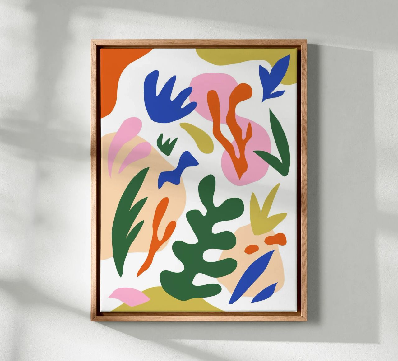Matisse Beach Vibes canvas by Kim Hubball Studio