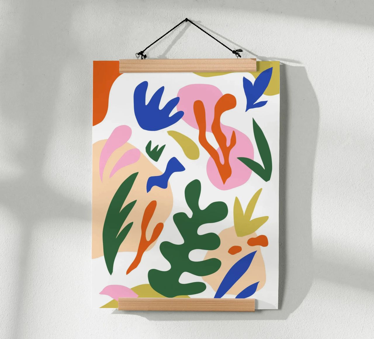 Matisse Beach Vibes poster by Kim Hubball Studio