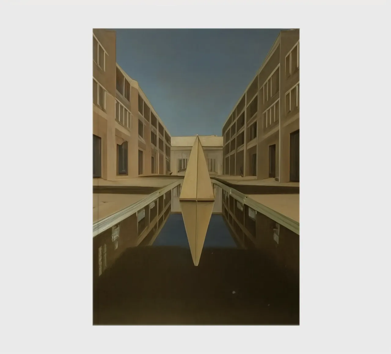 Cortile interno diario da Abstract Art by LK