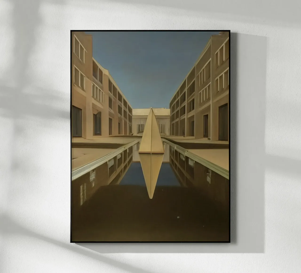 Cortile interno plexiglass da Abstract Art by LK