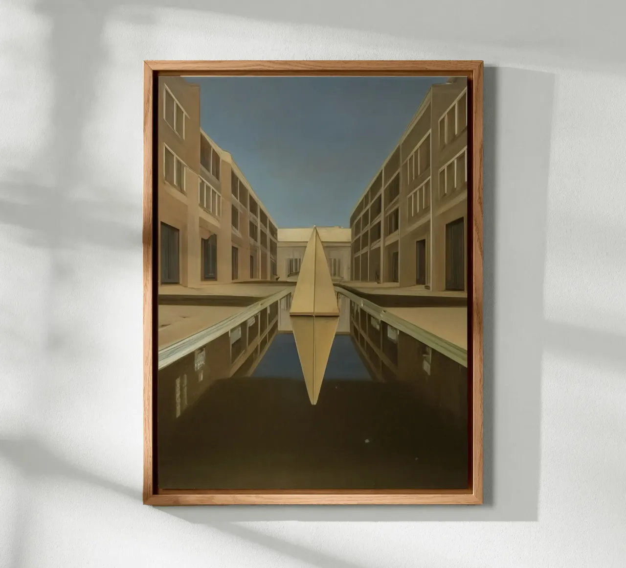 Cortile interno alluminio dibond da Abstract Art by LK