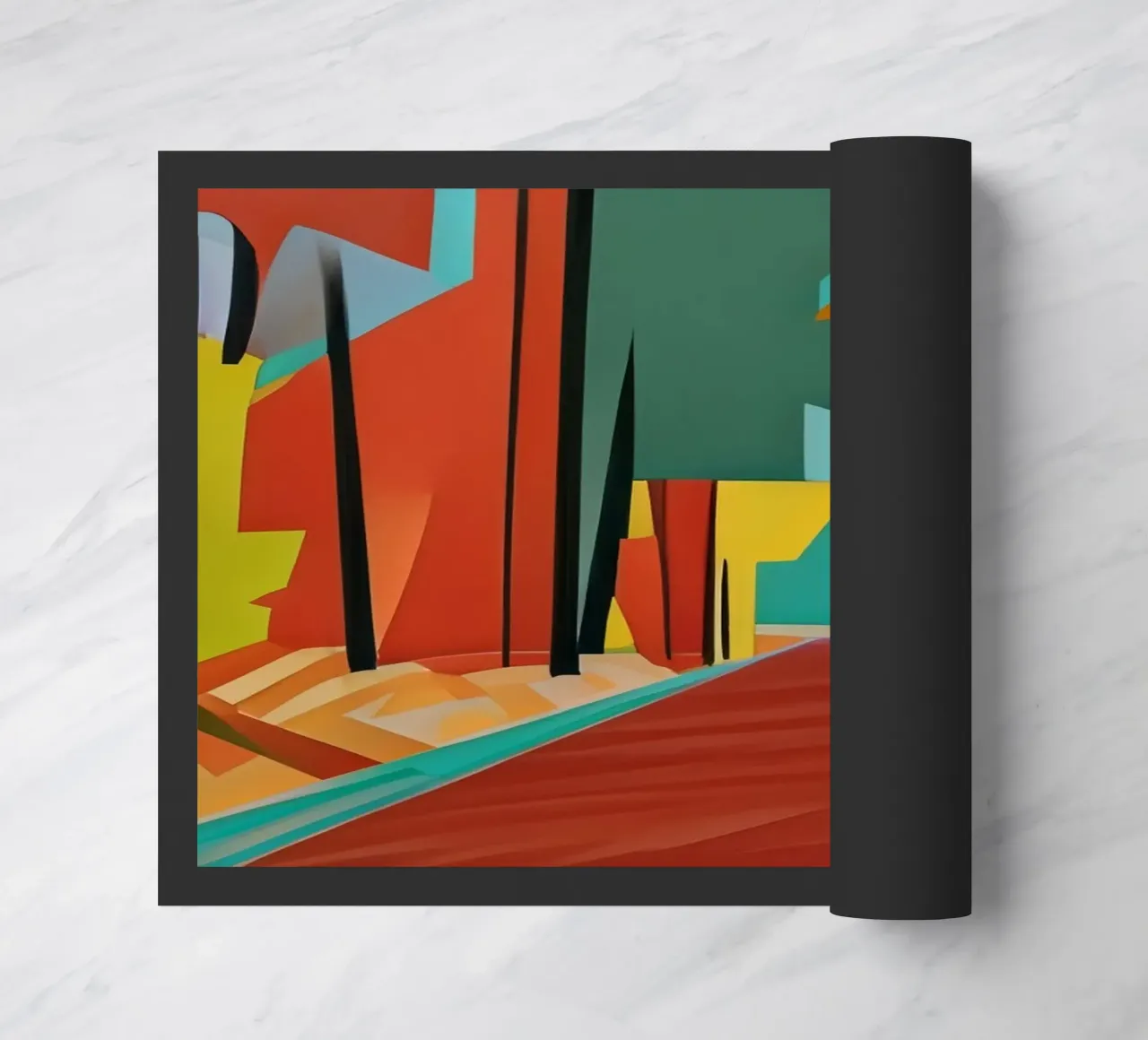 Waldweg_2 zerbino da Abstract Art by LK