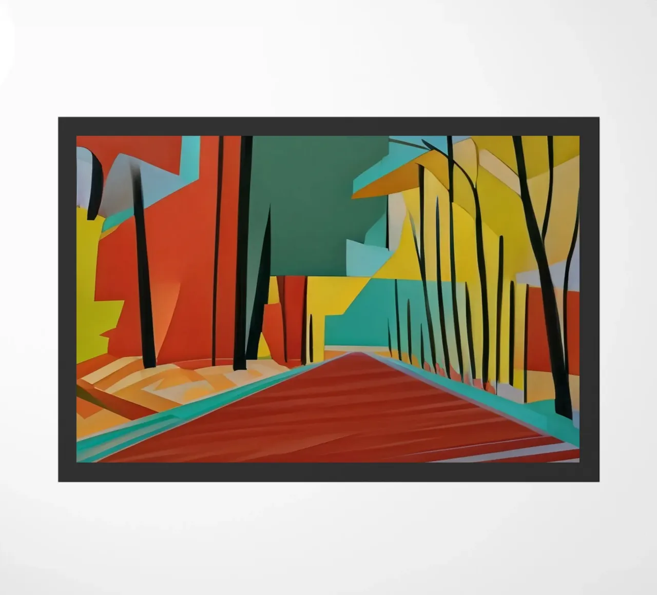 Waldweg_2 zerbino da Abstract Art by LK