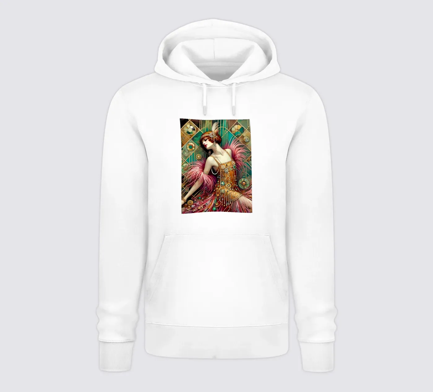 Flapper Dancer hoodie by Art-Nouveau-Dsg