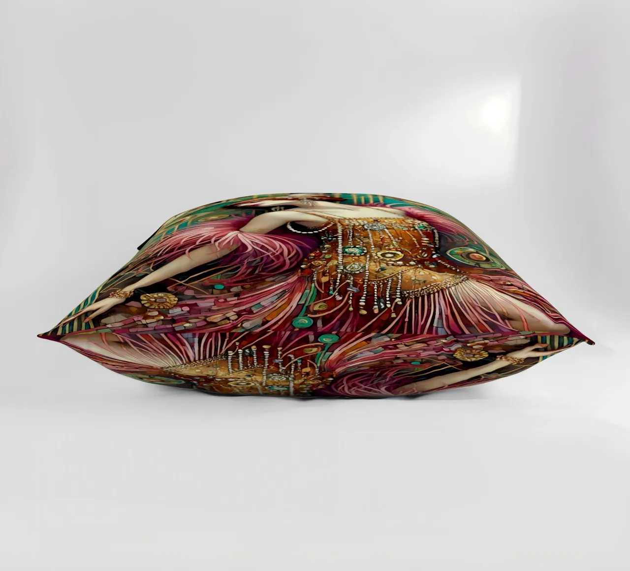 Flapper Dancer cuscino da Art-Nouveau-Dsg