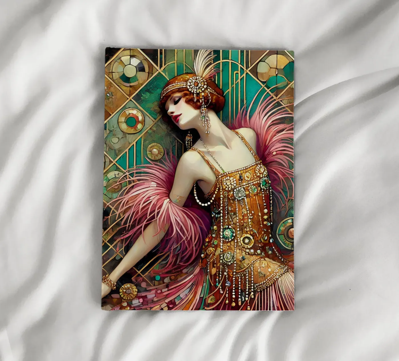 Flapper Dancer notebook by Art-Nouveau-Dsg