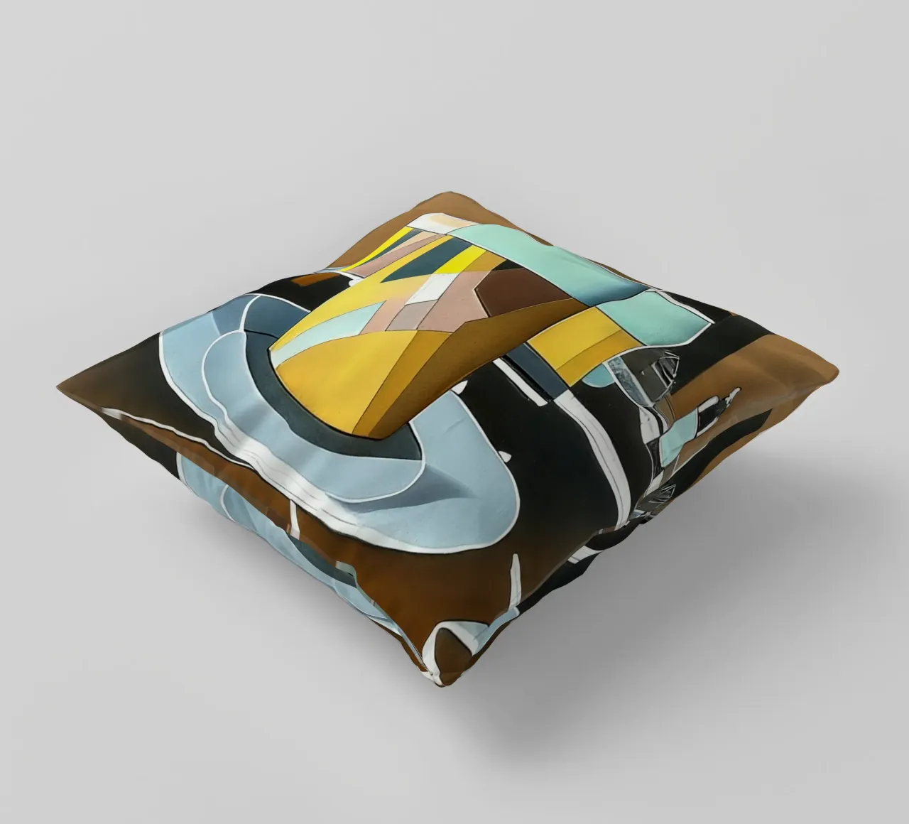 Latte Macchiato cuscino da Abstract Art by LK