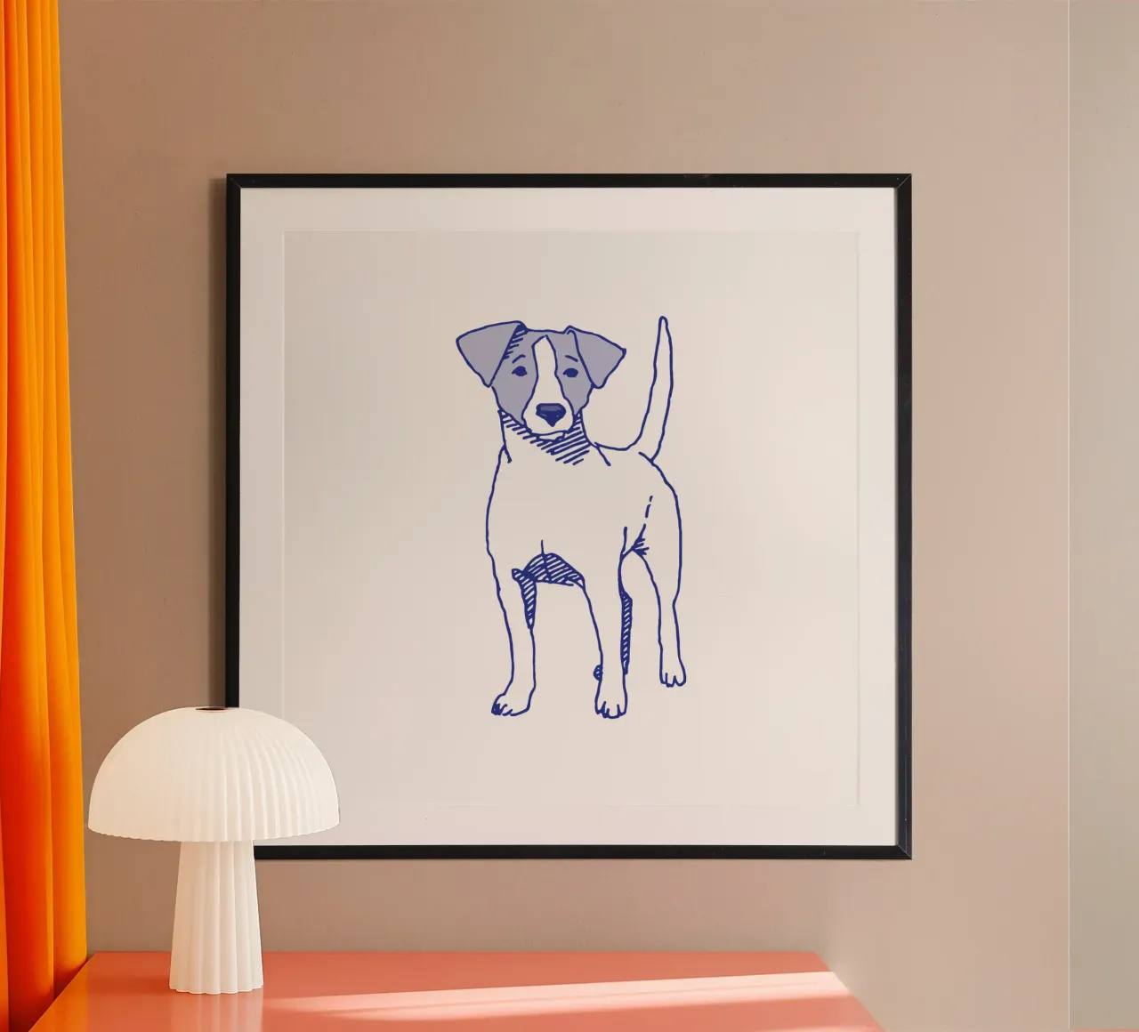 Jack Russell Terrier Hahnemühle von Face & Content