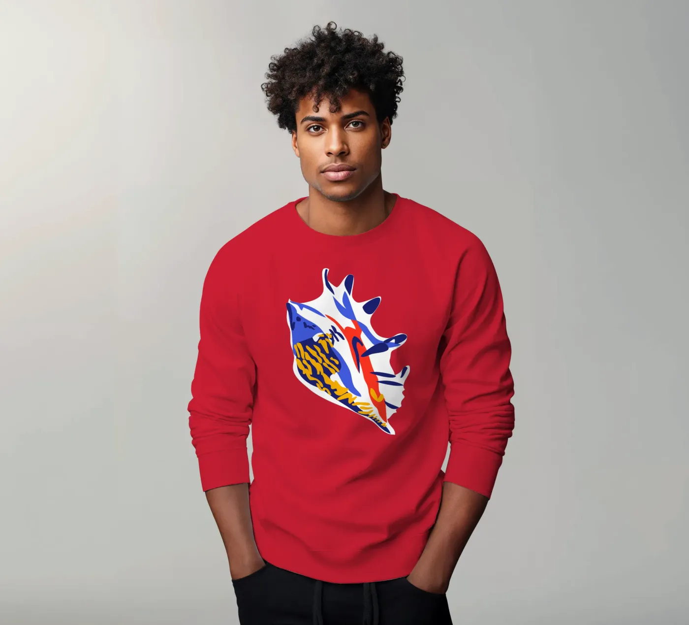 Seashell sweatshirt by Mariery Young