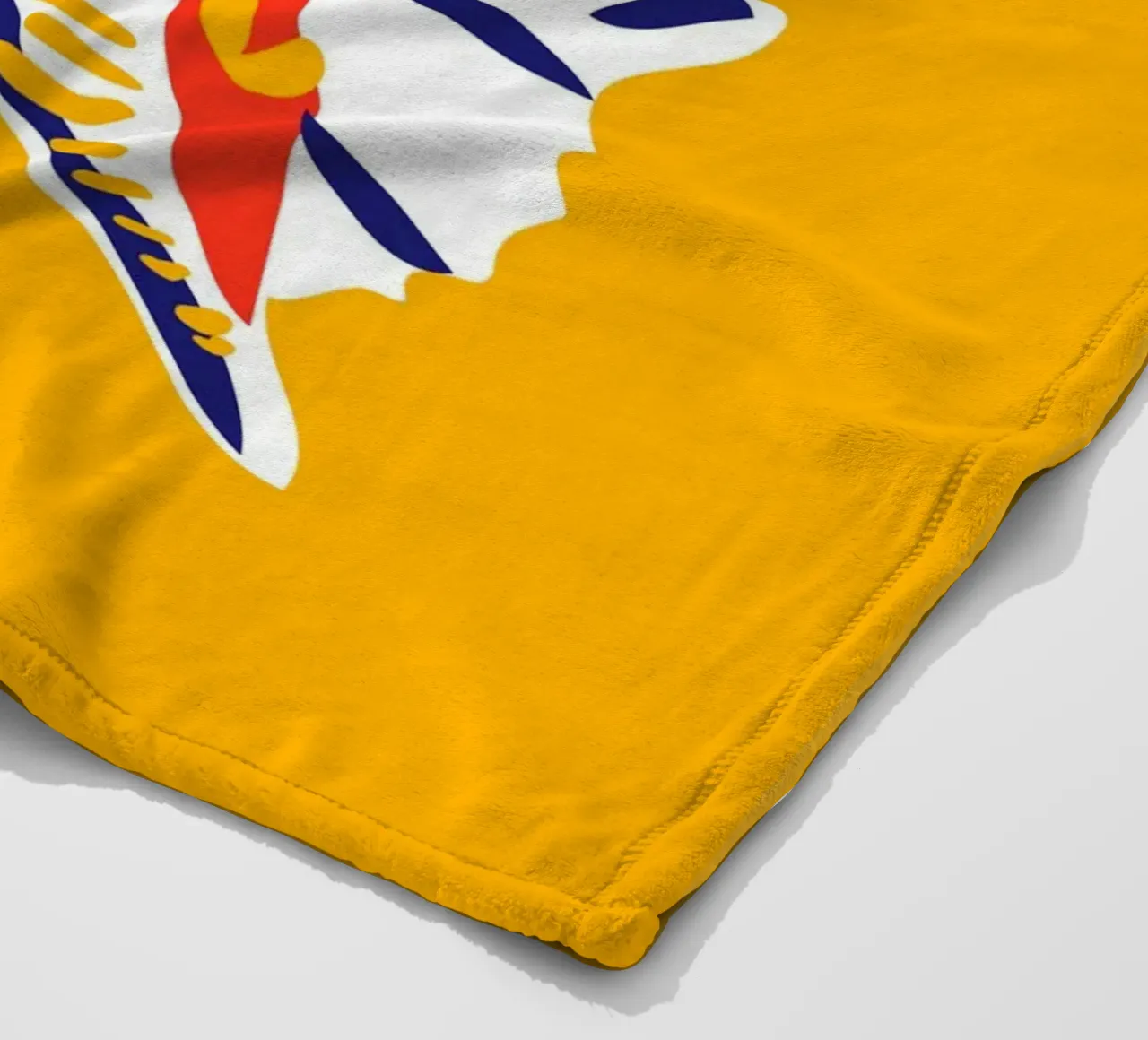 Seashell fleece blanket by Mariery Young