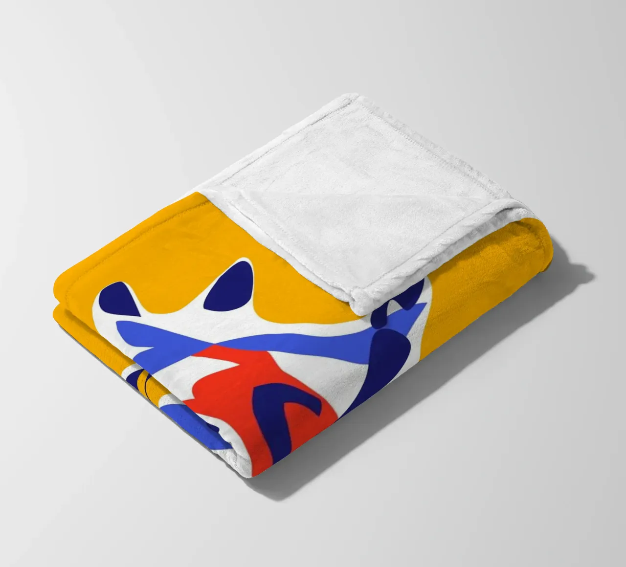 Seashell fleece blanket by Mariery Young