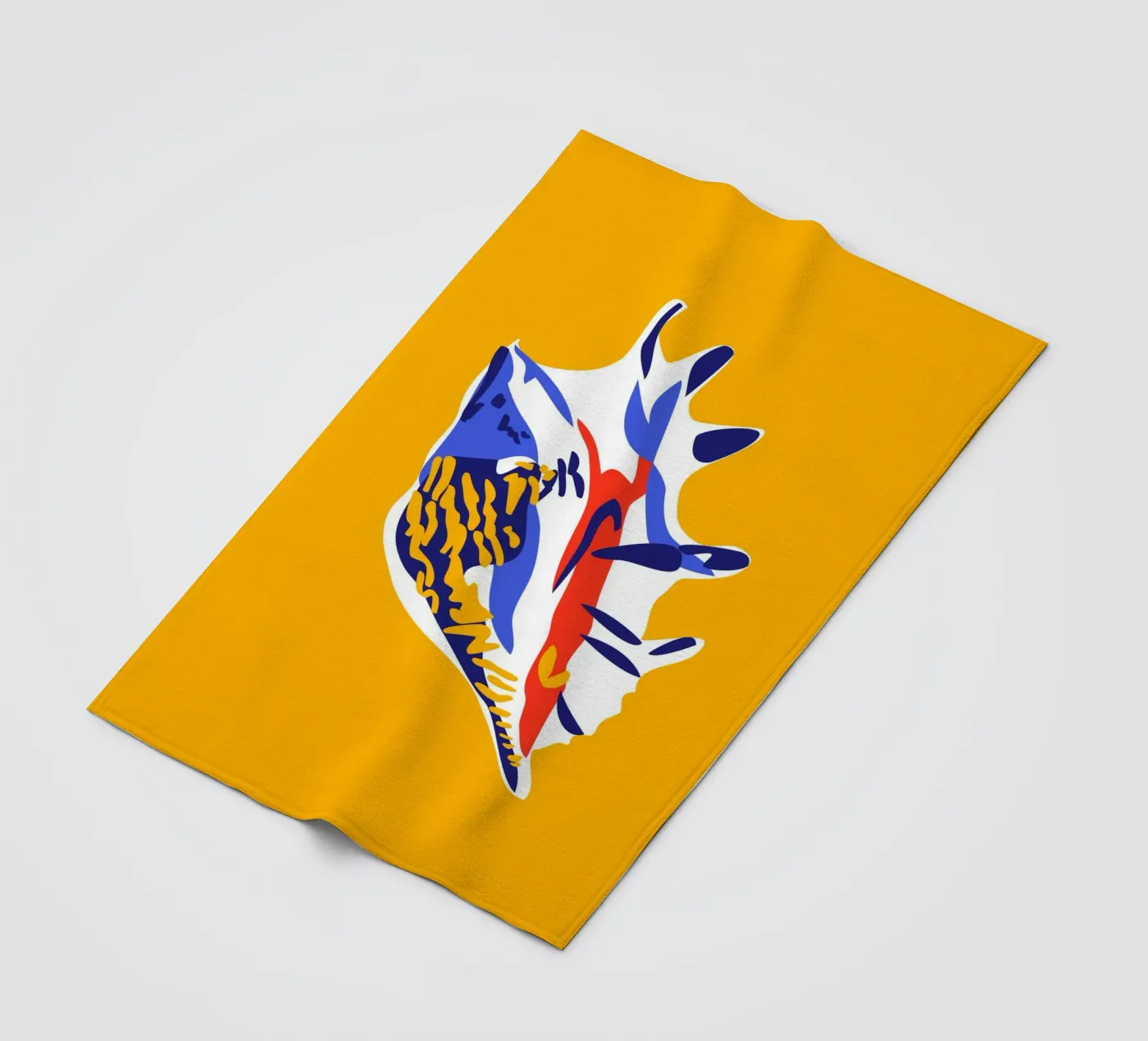 Seashell Fleecedecke von Mariery Young