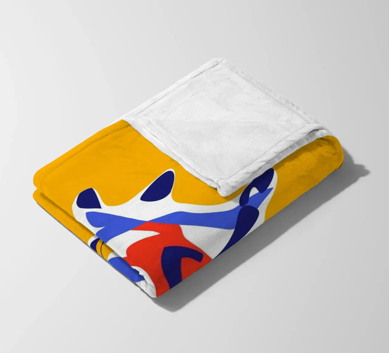 Seashell fleece blanket by Mariery Young