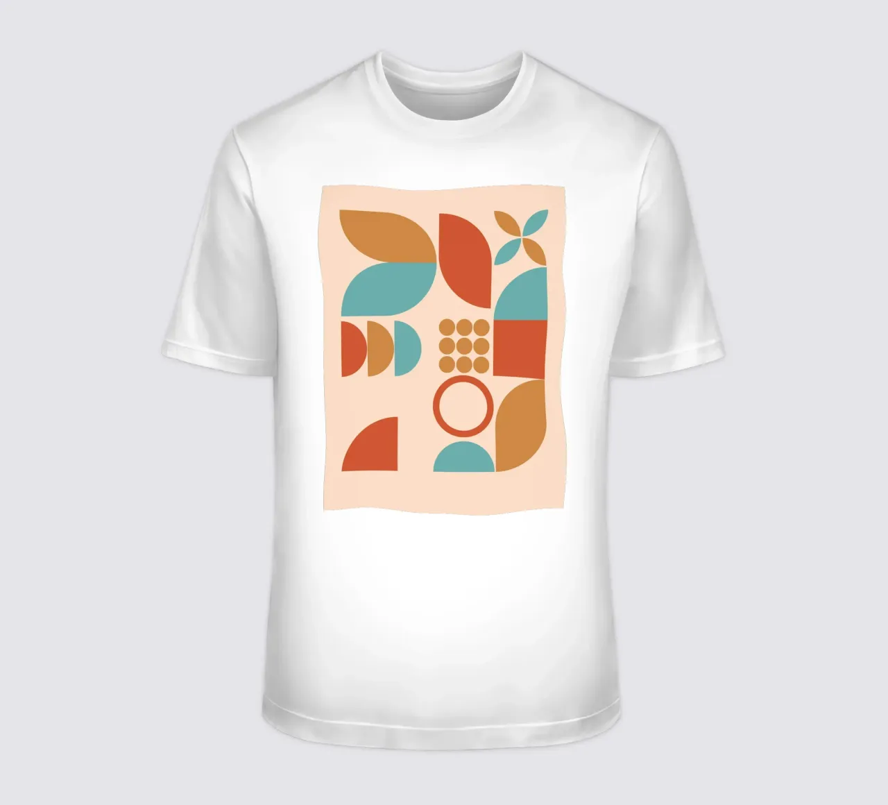 Geometric Pattern Mid Century t-shirt by Kim Hubball Studio