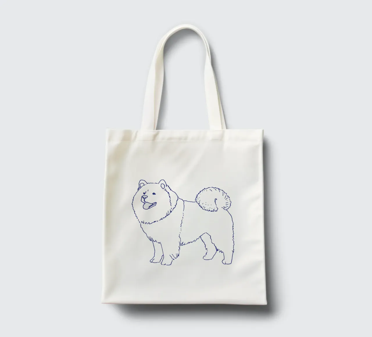 Chow-Chow borsa in juta da Face & Content