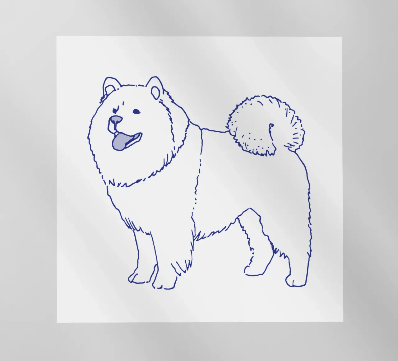 Chow-Chow pellicola backlit da Face & Content