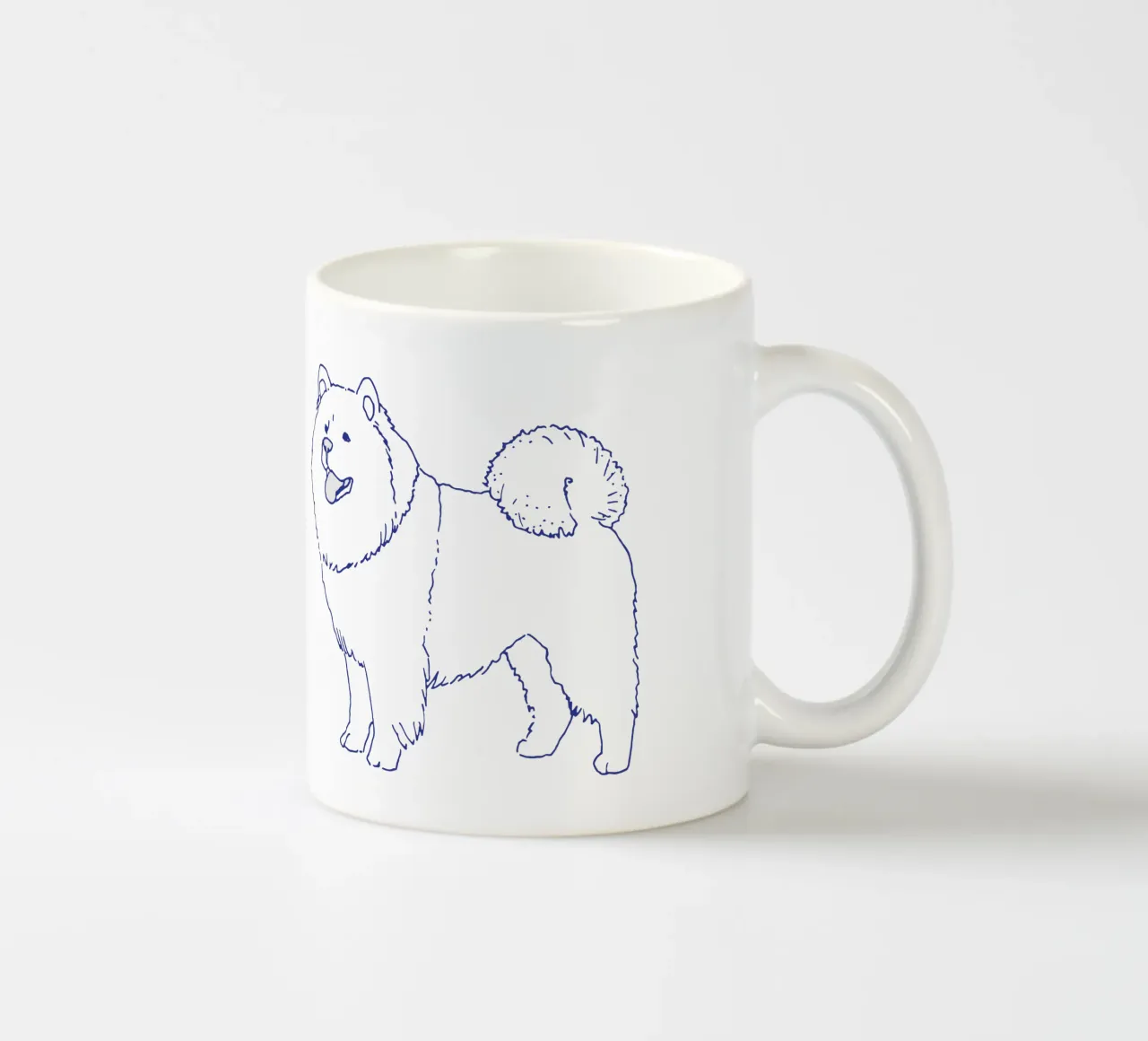 Chow-Chow tazza in ceramica da Face & Content