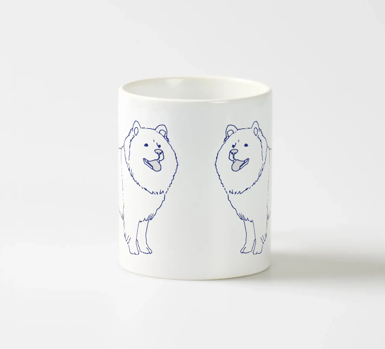 Chow-Chow tazza in ceramica da Face & Content