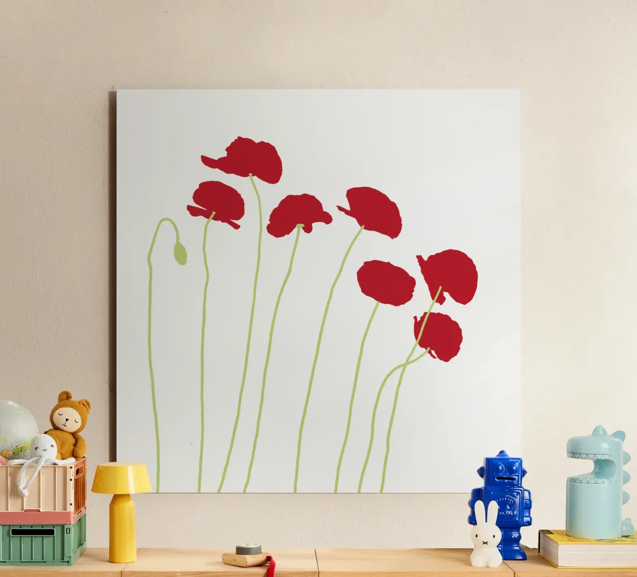 Poppy forex plate by Face & Content