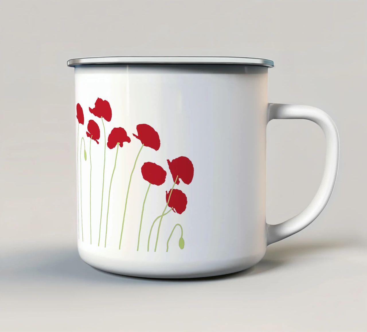 Poppy Design tazza in smalto da Face & Content