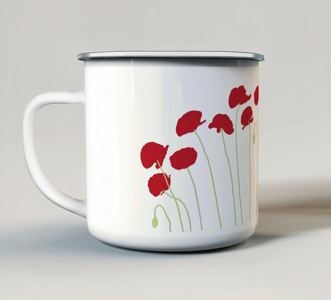 Poppy Design tazza in smalto da Face & Content