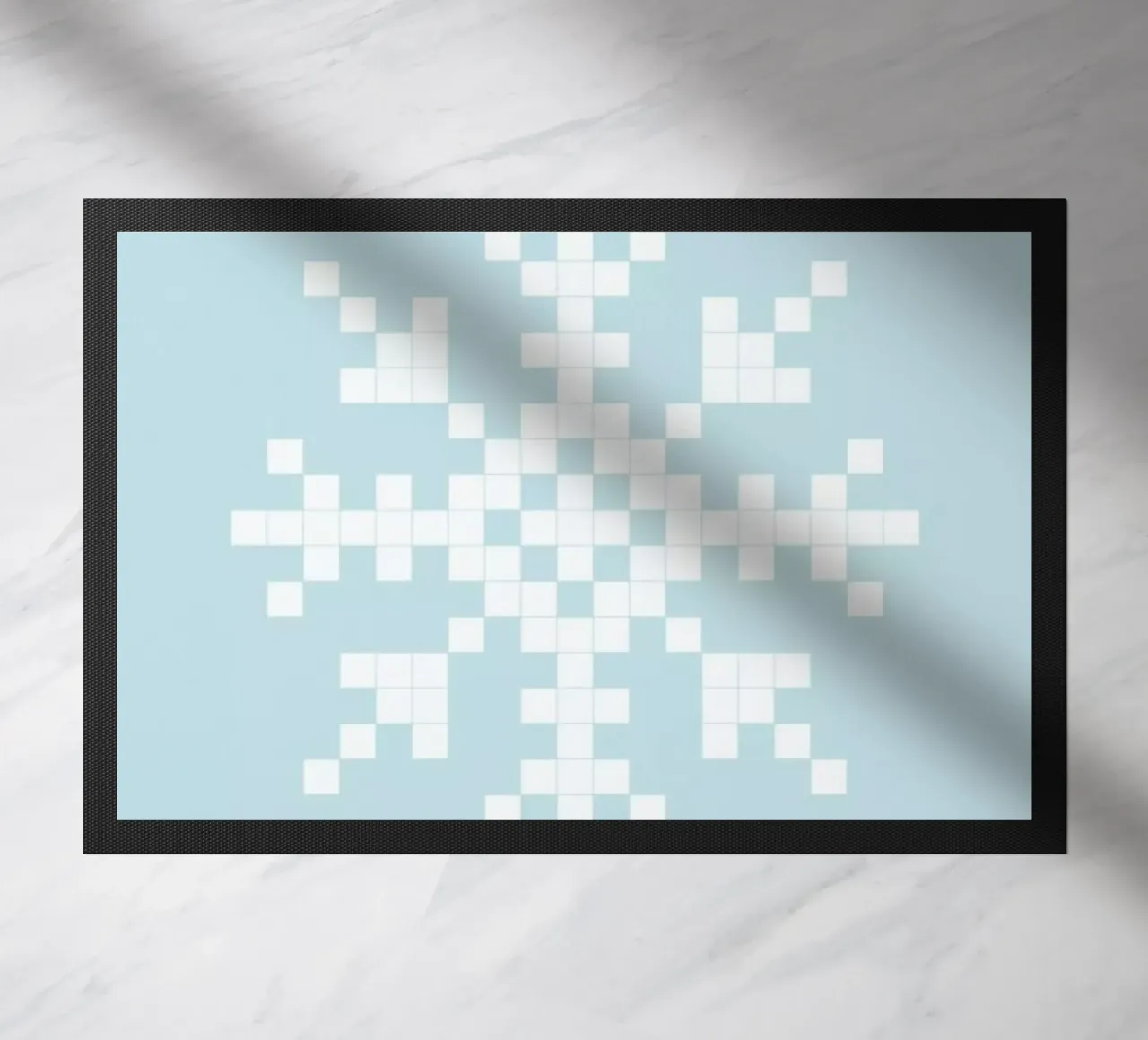 Pixel Snowflake Blue zerbino da Studio One