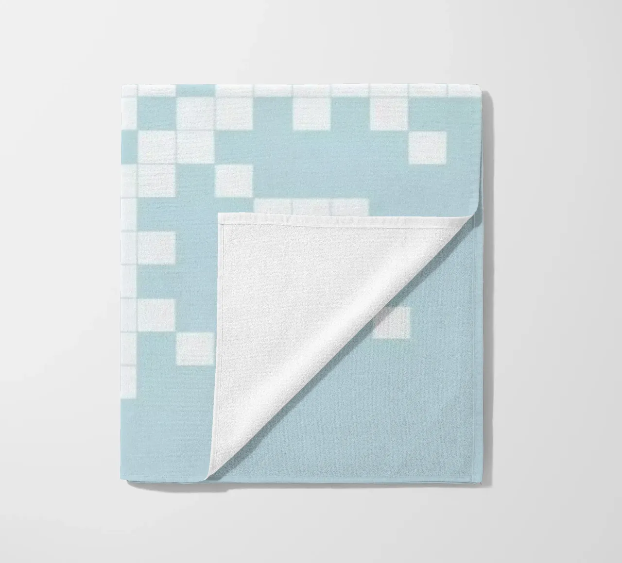 Pixel Snowflake Blue telo mare da Studio One