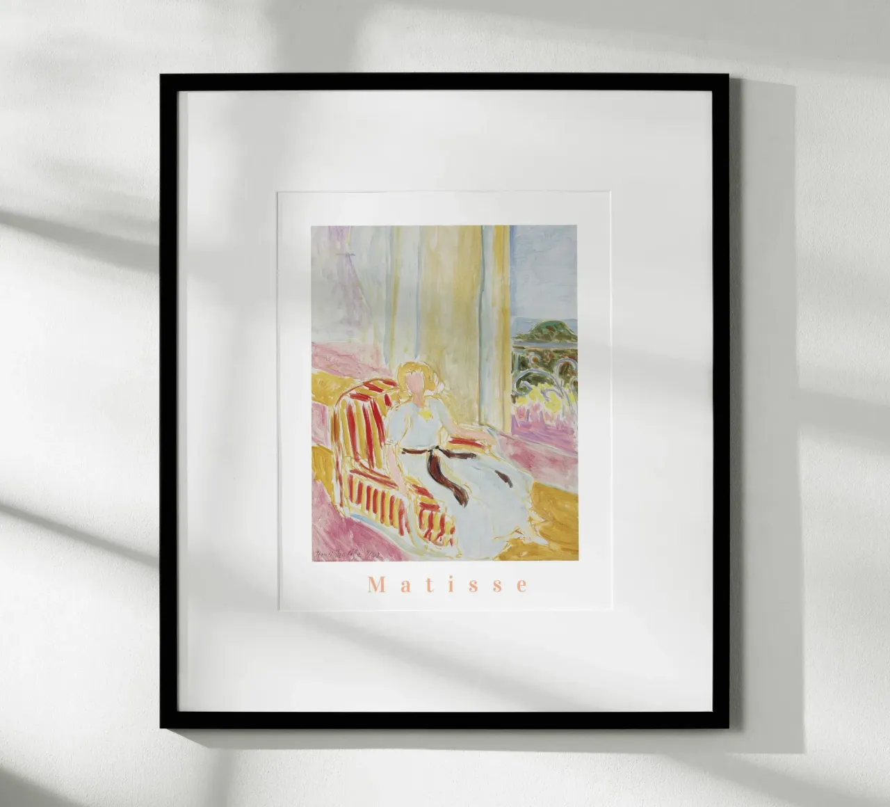 Henri Matisse Prints, Matisse Muurkunst, Abstract Botanisch poster met kunststof frame van ArtHaus