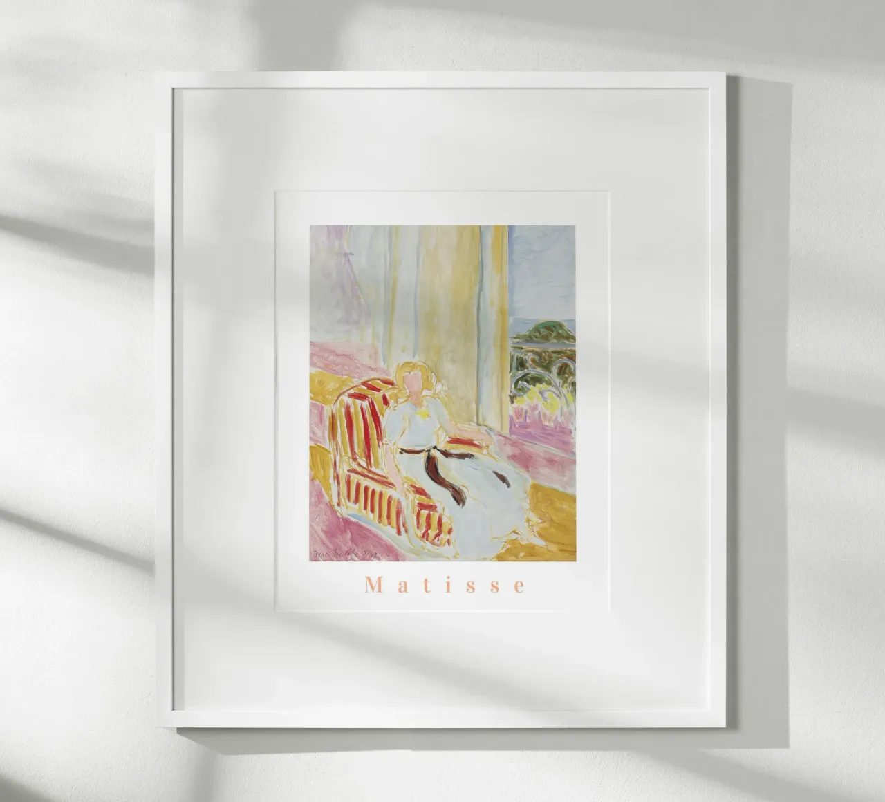 Henri Matisse Prints, Matisse Muurkunst, Abstract Botanisch poster met kunststof frame van ArtHaus