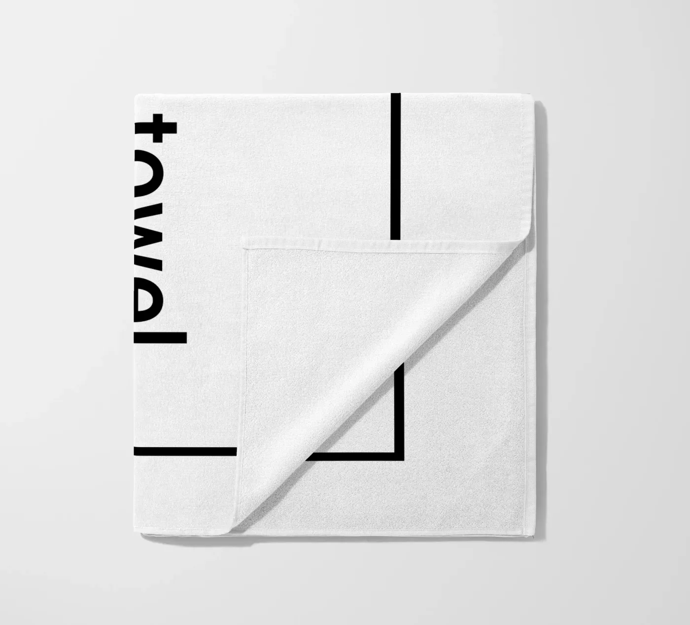 shower  curtain Strandtuch von the real minimalist