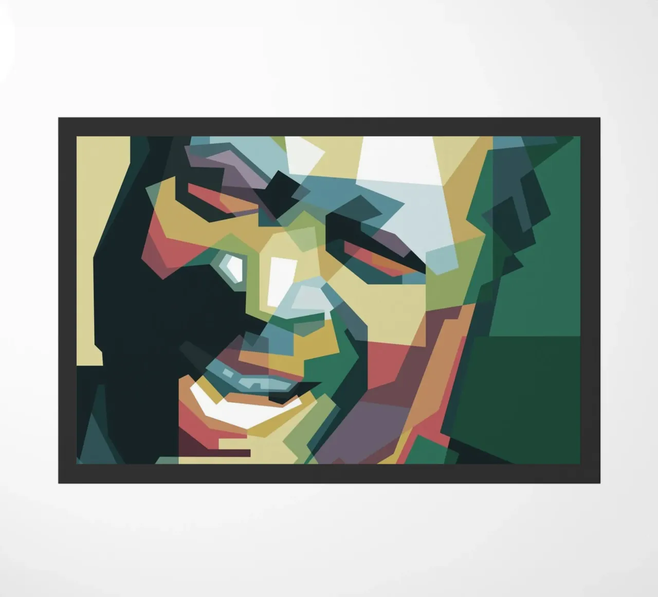 BB King pop art WPAP zerbino da Alkahfsmart