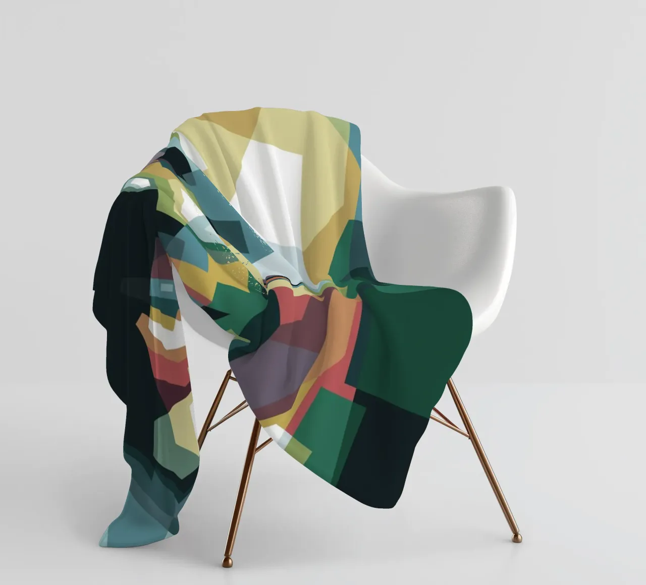 BB King pop art WPAP coperta in pile da Alkahfsmart