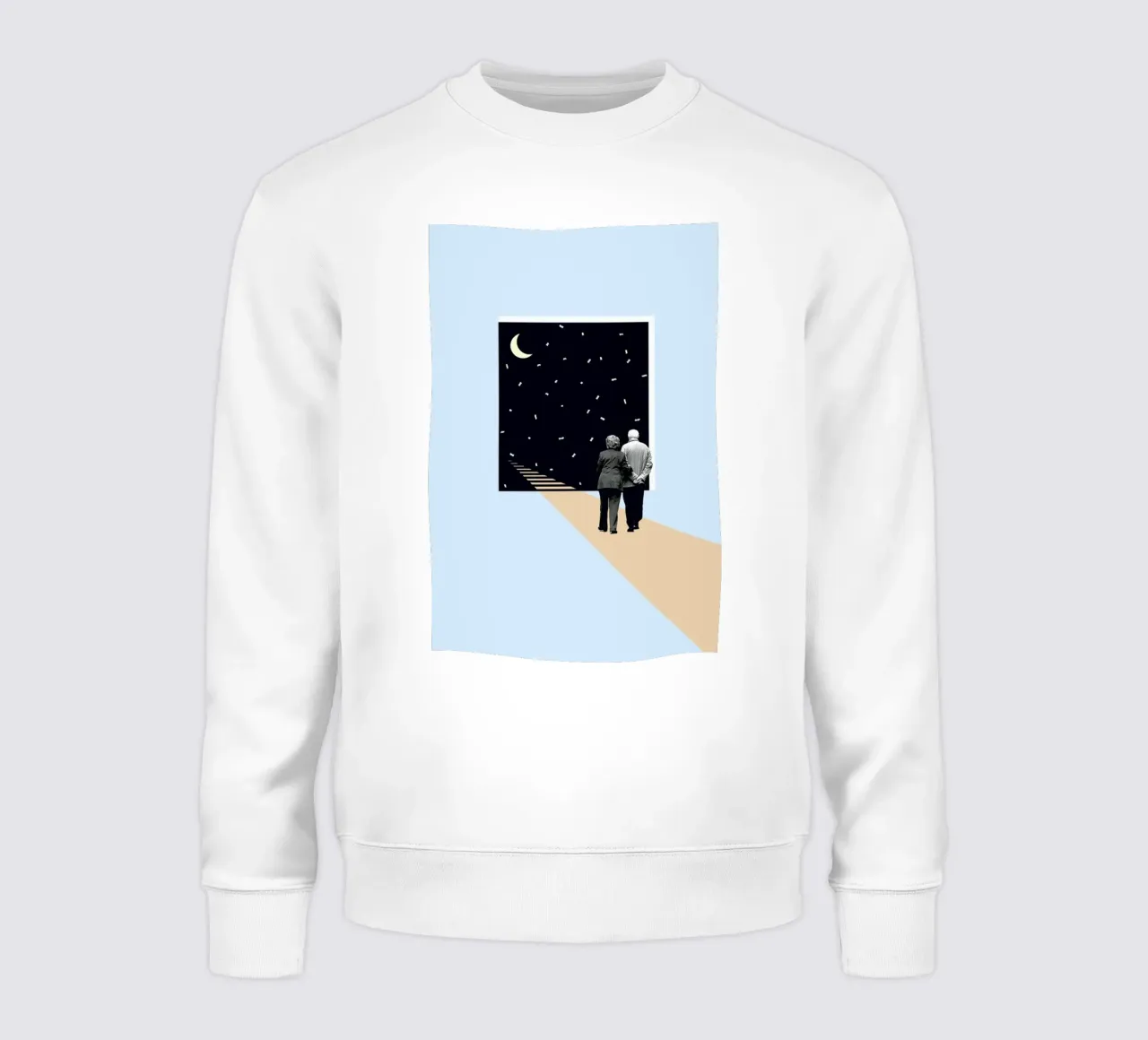 E is for End of the Line sweatshirt by Maarten Léon