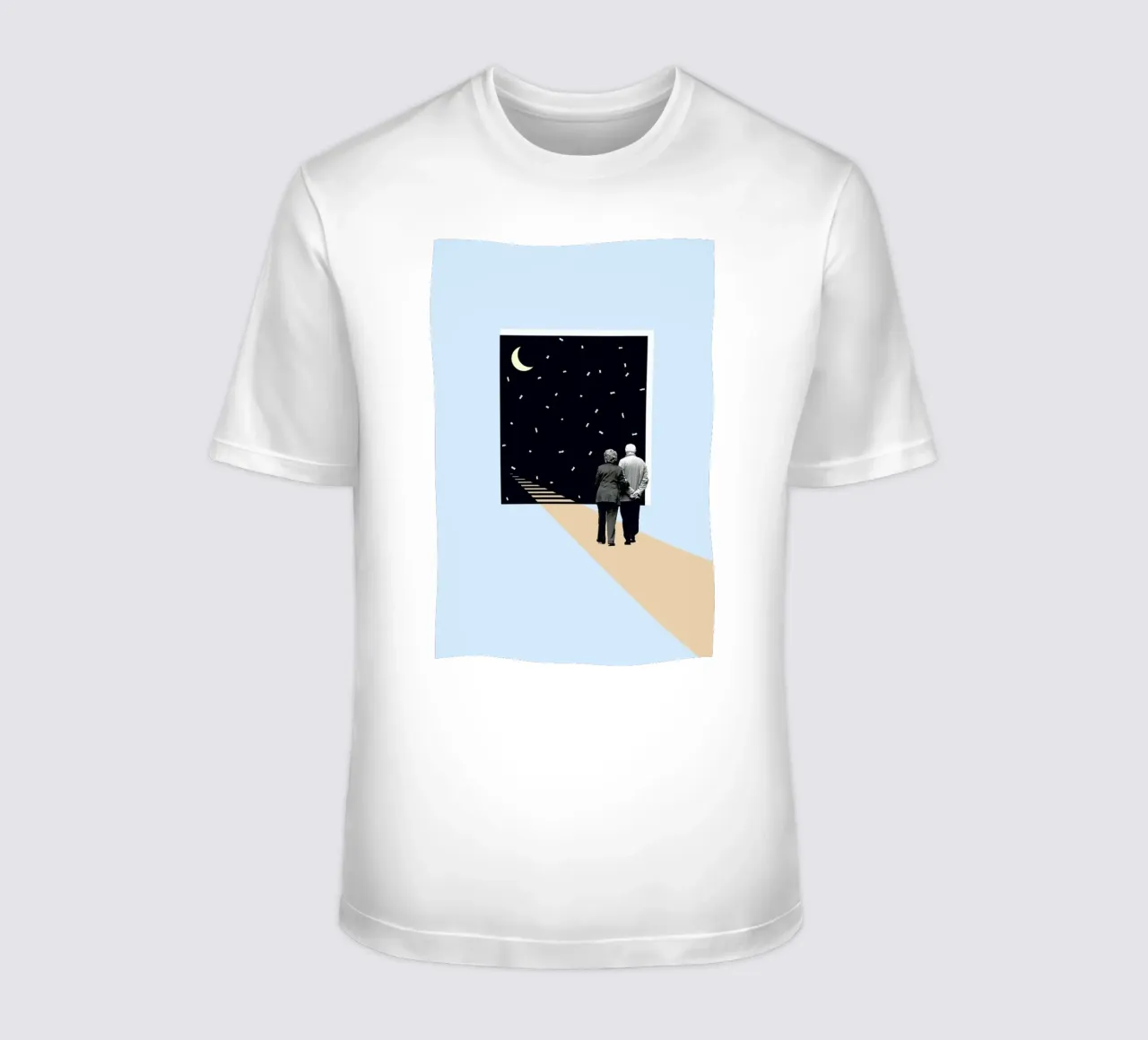 E is for End of the Line T-Shirt von Maarten Léon