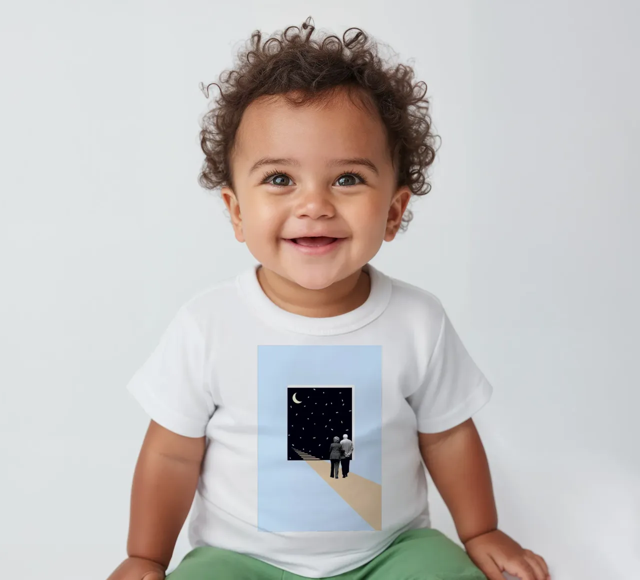 E is for End of the Line maglietta neonato da Maarten Léon